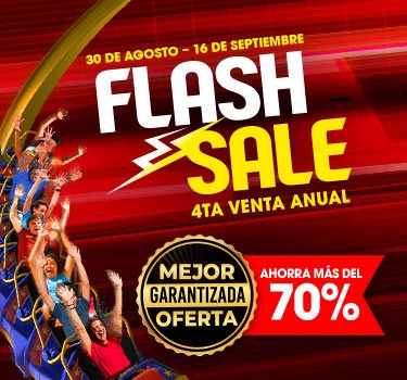 Flash Sale 2018 | Hurricane Harbor (Oaxtepec, Mexico)