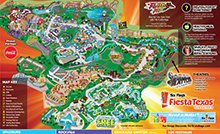 Park Map | Six Flags Fiesta Texas