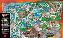 Park Map | Six Flags Discovery Kingdom