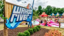 Entrance to Wahoo River at Six Flags America
