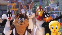 group of Looney Tunes characters posing together