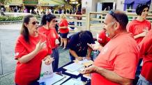 Deaf Awareness Day Crowd