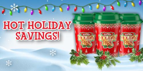 Hot Chocolate Souvenir Mug program at Six Flags New England