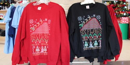 Six Flags Christmas Sweaters