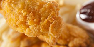 Golden chicken fingers