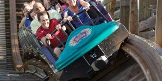 Convention group riding The Boss