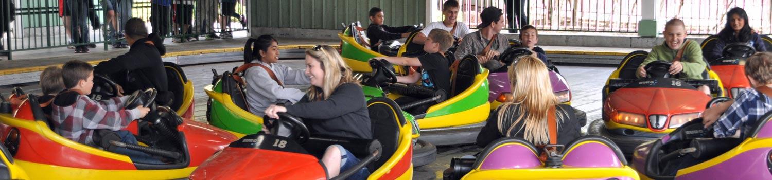 bumper cars six flags great adventure