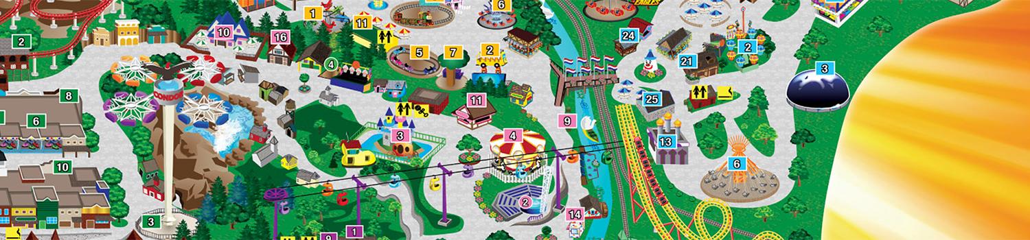 Park Map | Great Escape