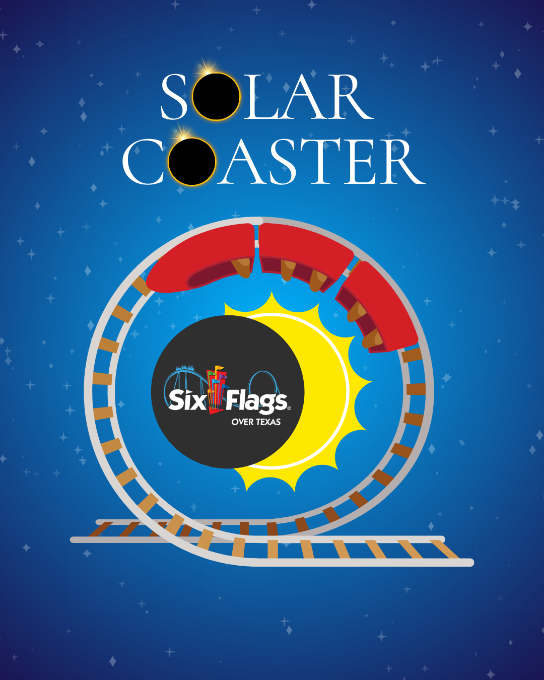 Solar Coaster Six Flags Over Texas